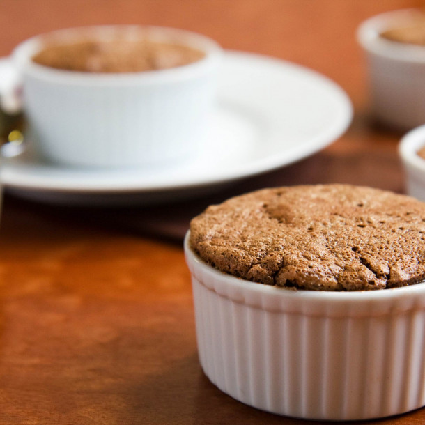 Mi-cuit au moka et au chocolat