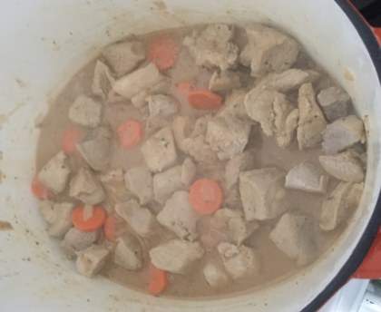Mijoté de porc à la moutarde à l'ancienne