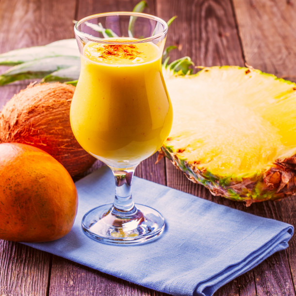 Milk-shake aux fruits facile