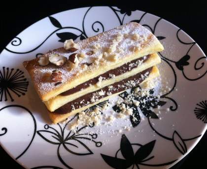 Mille-feuilles au chocolat