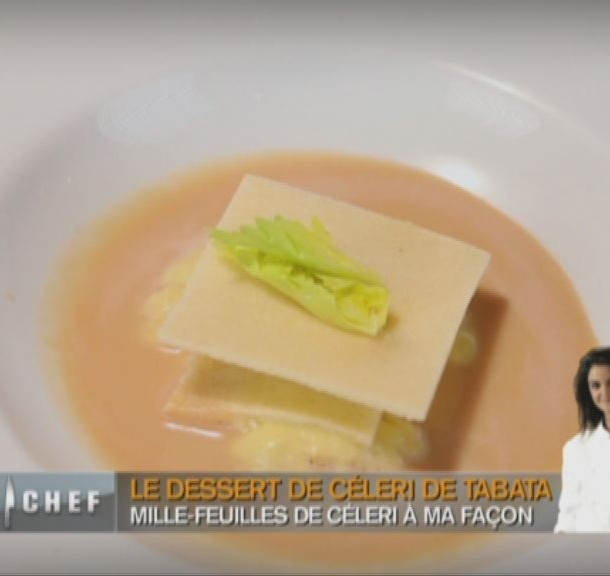 Mille-feuilles de céleri