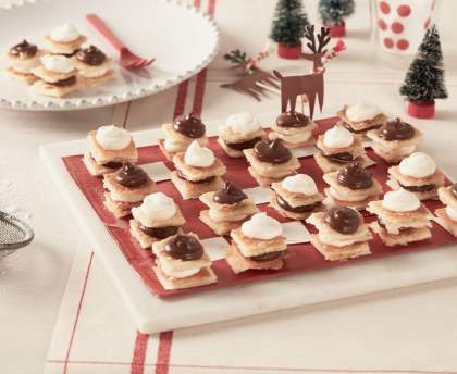 Millefeuille à la chantilly et au Nutella®