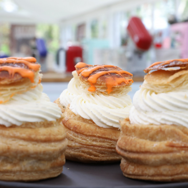 Millefeuille chocolat orange 