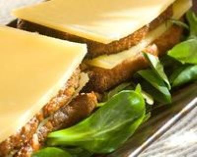 Millefeuille de Comté au pain d'épices