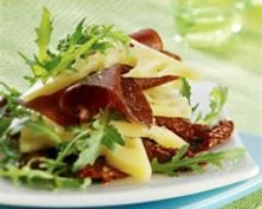 Millefeuille de verdure à l'emmental