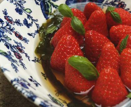 Minestrone de fraises