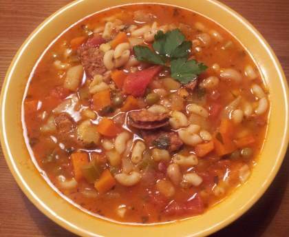 Minestrone épicé
