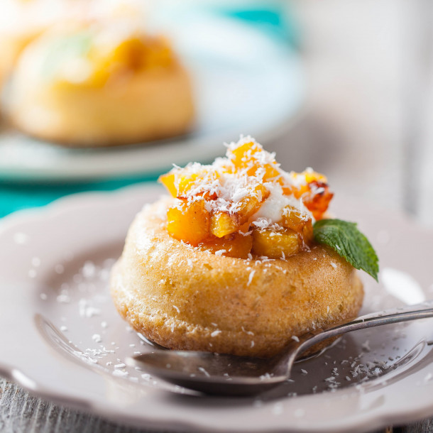 Mini-baba ananas coco