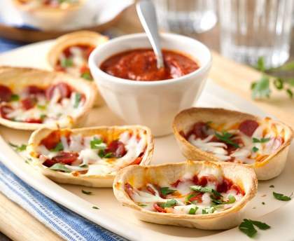 Mini Barquitas™ façon pizza au chorizo