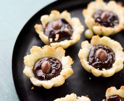 Mini bouchées coco-chocolat
