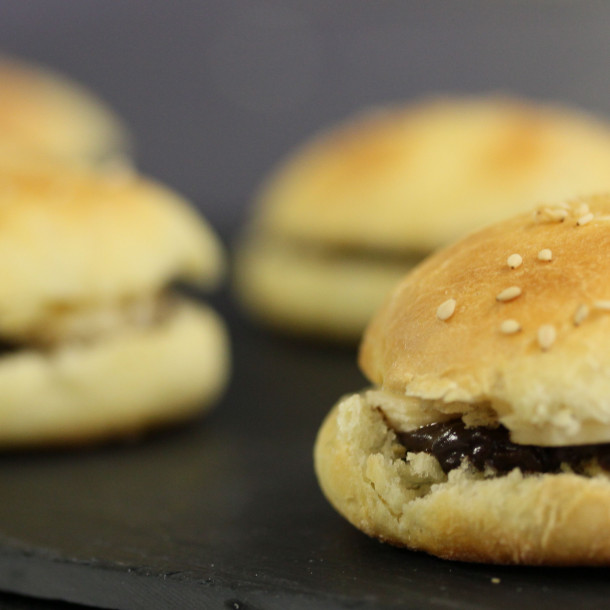Mini burger au chocolat