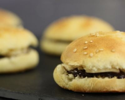 Mini burger brioché au chocolat