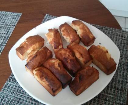 Mini cake ananas-rhum