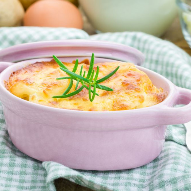 Mini cocottes de saumon gratiné aux épinards