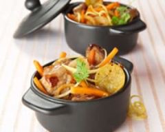 Mini cocottes de veau au citron