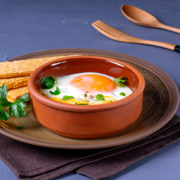 Mini-cocottes oeufs épinards jambon comté
