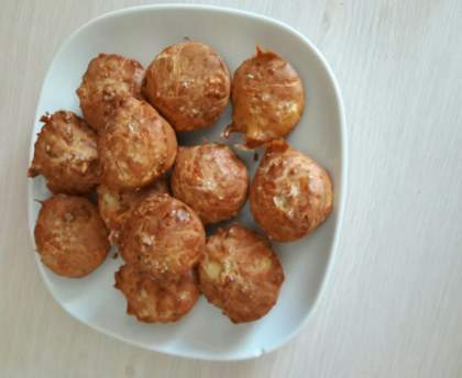 Mini gâteaux chèvre et noix