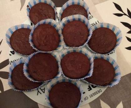 Mini gâteaux choco-amandes (sans gluten)
