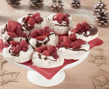 Mini pavlova au Nutella®