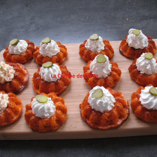 Mini Saint-Honoré à la tomate