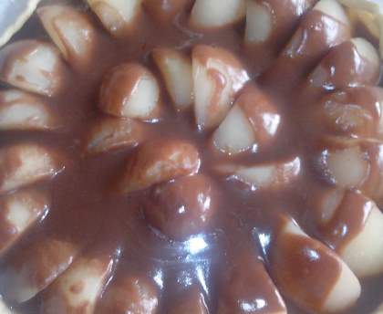 Mini tartelettes aux chocolats et fruits