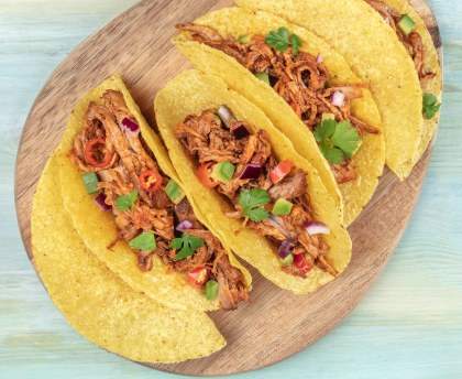 Mini tortillas au chili