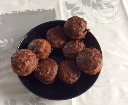 Minis cakes au thon et au fromage