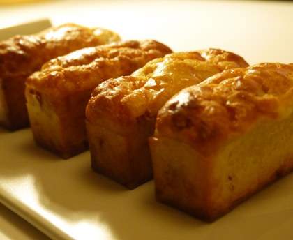 Minis cakes jambon-fromage