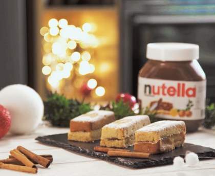 Minis pains aux bananes et au Nutella®