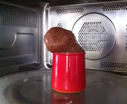 Moelleux au Nutella facile au micro-ondes 