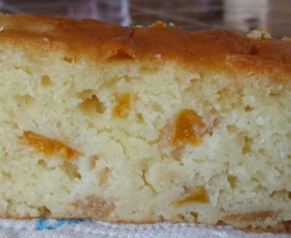 Moelleux aux poires au fromage blanc