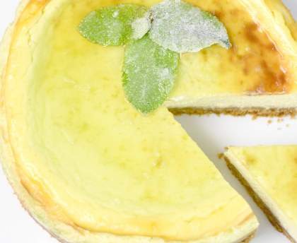 Mojito façon cheesecake