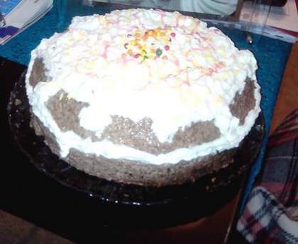 Mon gâteau d'anniversaire aux poires