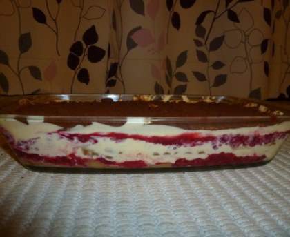 Mon tiramisu aux framboises