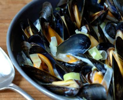 Moule frites bière véritable recette ch'ti