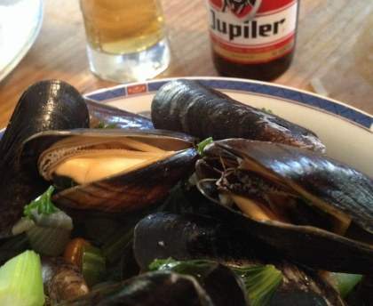 Moules à la bière