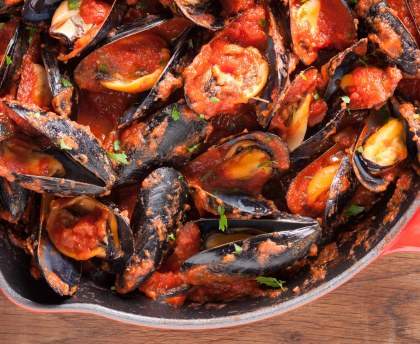 Moules à la catalane