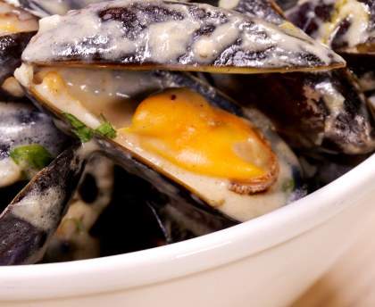 Moules à la crème