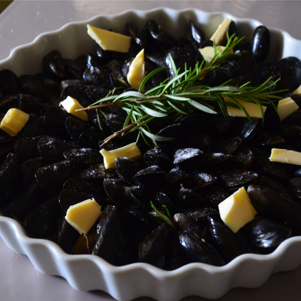 Moules au romarin, recette healthy