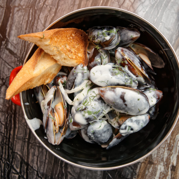 Moules au Roquefort au Thermomix