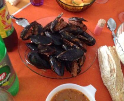 Moules farcies à la sétoise à la façon d'Armande