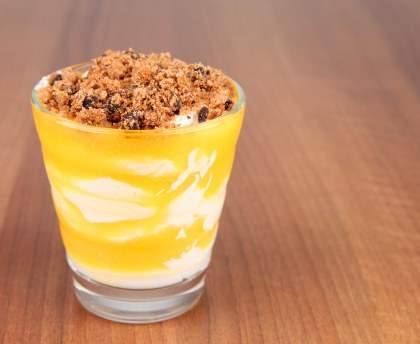 Mousse à l'orange au mascarpone