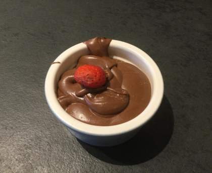 Mousse au chocolat au zeste d'orange