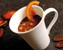 Mousse au chocolat aux zestes d’oranges confits 