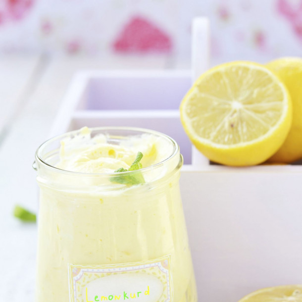 Mousse au chocolat blanc/citron fait maison