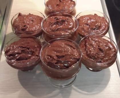 Mousse au chocolat et mascarpone