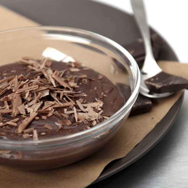 Mousse au chocolat express