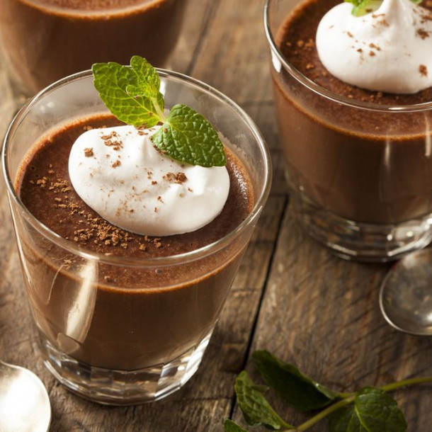 Mousse au chocolat simple express