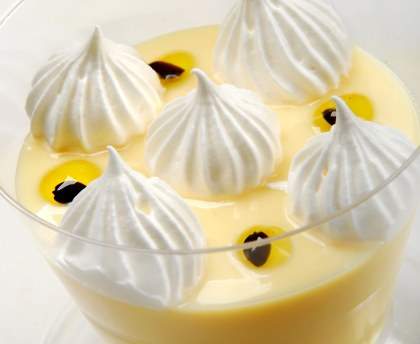 Mousse au fruit de la passion