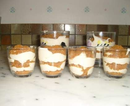 Mousse au mascarpone et aux speculoos